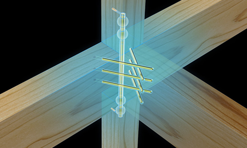 ウッドファスナー工法